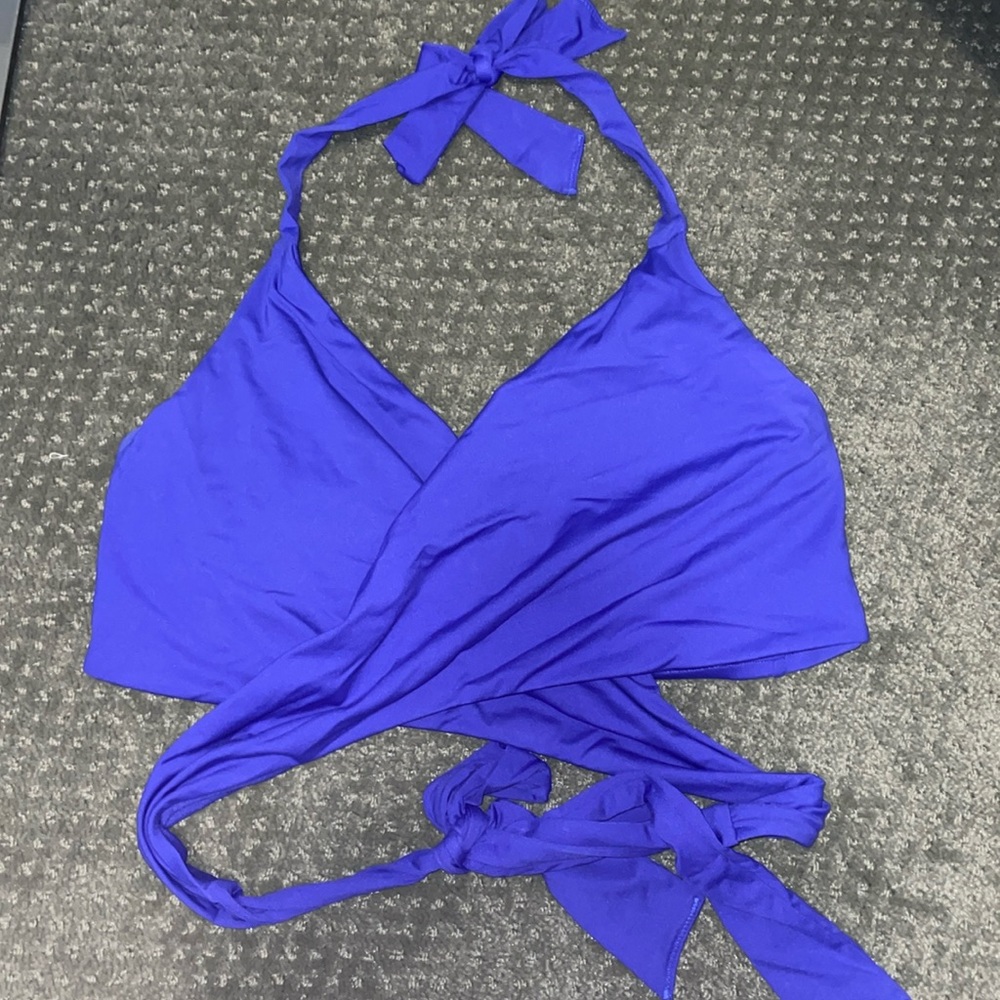 Athleta wrap bikini top